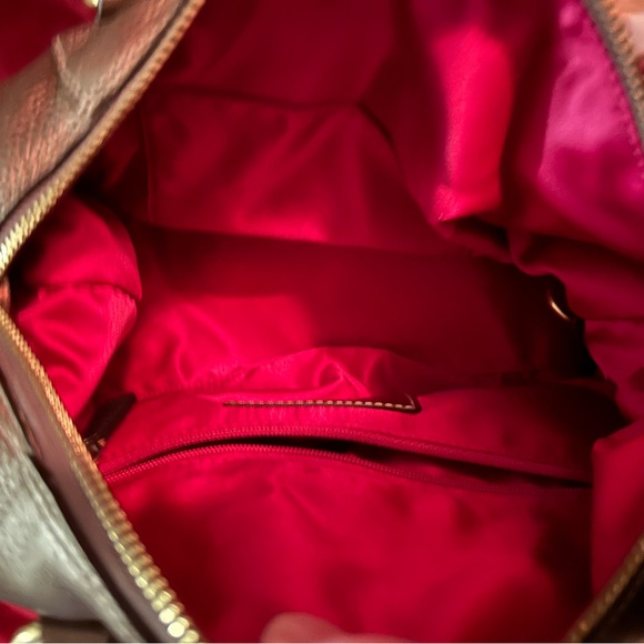 Coach, gold leather tote. - Picture 8 of 8